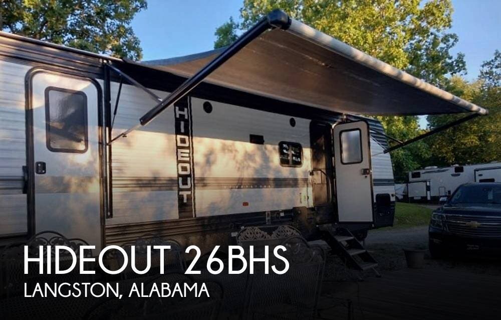 Email now about this 2023 Keystone Hideout 26BHS! Used 2023 Keystone Hideout 26BHS available in Langston, Alabama