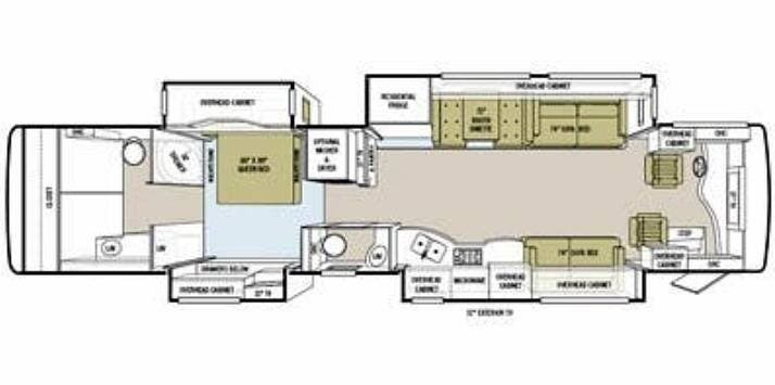 Used 2011 Tiffin Allegro Bus 43QGP available in Winter Garden, Florida