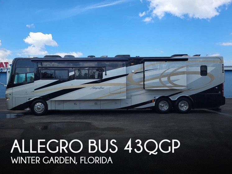 Email now about this 2011 Tiffin Allegro Bus 43QGP! Used 2011 Tiffin Allegro Bus 43QGP available in Winter Garden, Florida