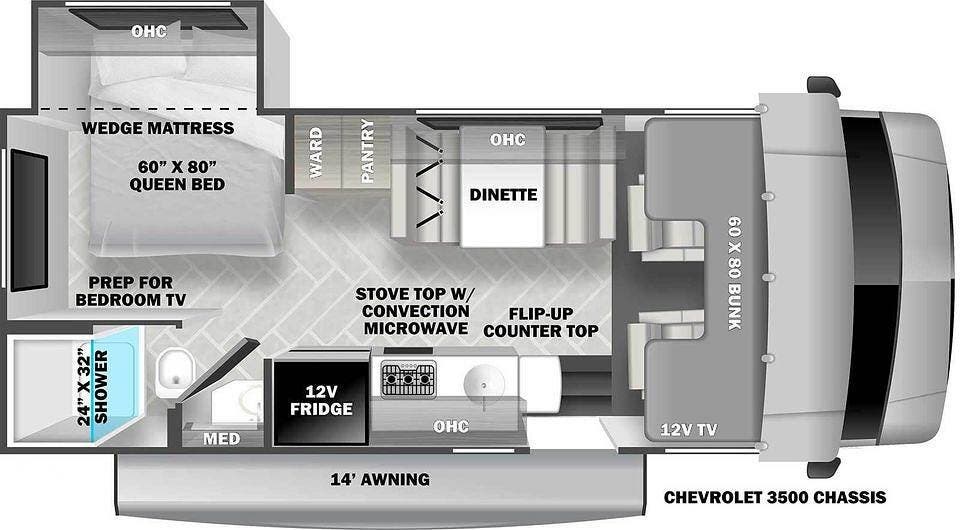 Contact us now about this 2018 Forest River Sunseeker LE 2250S! 2018 Sunseeker LE 2250S by Forest River from Pop RVs in Tampa, Florida