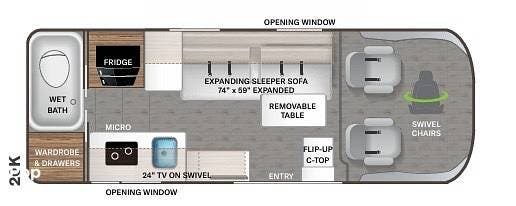 Call now about this 2023 Thor Motor Coach Sequence 20K! 2023 Thor Motor Coach Sequence 20K - Used Class B For Sale by Pop RVs in Ketchum, Oklahoma features Air Conditioning, Awning