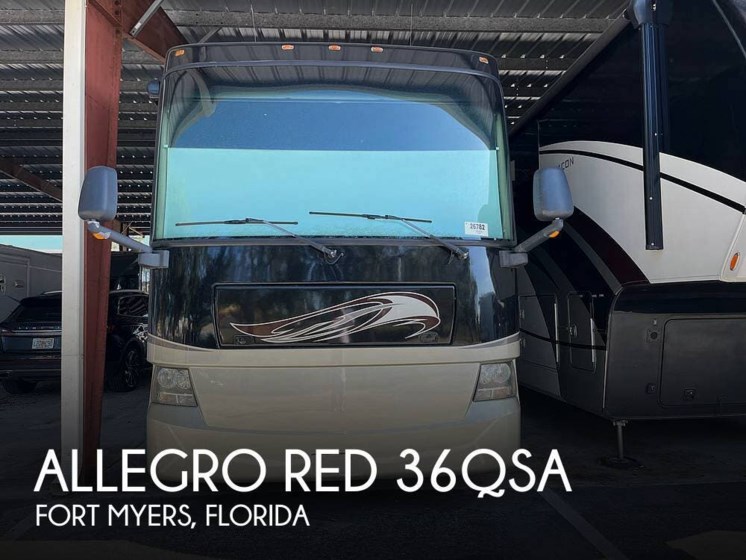 Email now about this 2012 Tiffin Allegro Red 36QSA! Used 2012 Tiffin Allegro Red 36QSA available in Fort Myers, Florida