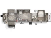 Call now about this 2022 Forest River Heritage Glen 356QB! 2022 Forest River Heritage Glen 356QB - Used Fifth Wheel For Sale by Pop RVs in Palm Bay, Florida features Leveling Jacks, Air Conditioning, Awning, Slideout