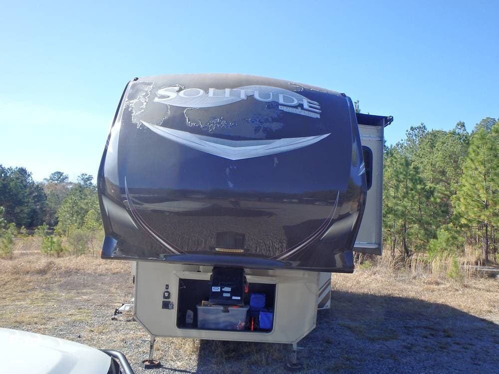 Contact us now about this 2015 Grand Design Solitude 325X! 2015 Solitude 325X by Grand Design from Pop RVs in Saraland, Alabama