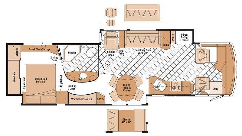 Used 2008 Itasca Ellipse 40TD available in Davenport, Florida