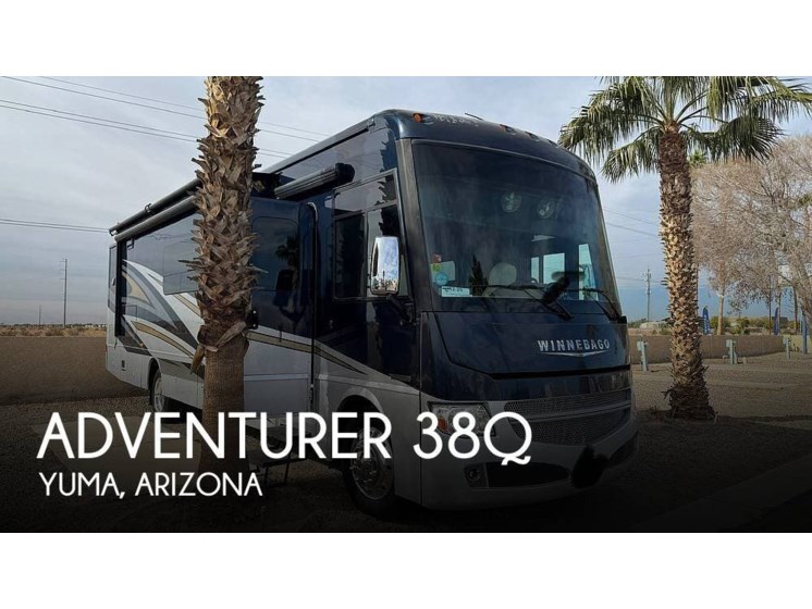 Email now about this 2015 Winnebago Adventurer 38Q! Used 2015 Winnebago Adventurer 38Q available in Yuma, Arizona