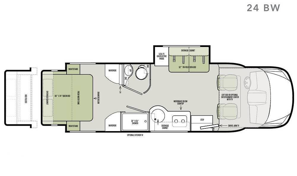 Used 2018 Tiffin Wayfarer 24BW available in Odessa, Florida