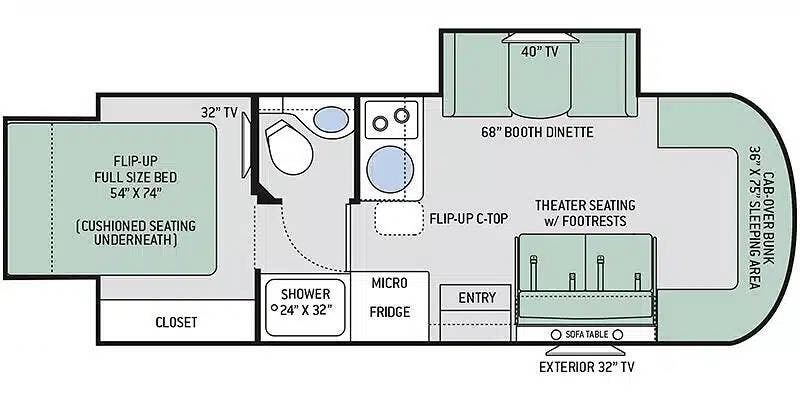 Used 2019 Thor Motor Coach Citation 24SK available in Crowley, Louisiana