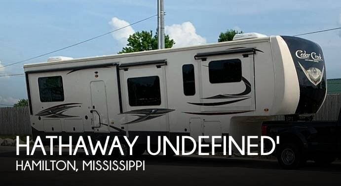 Email now about this 2020 Forest River Cedar Creek 38RTH Toy Hauler! Used 2020 Forest River Cedar Creek 38RTH Toy Hauler available in Hamilton, Mississippi