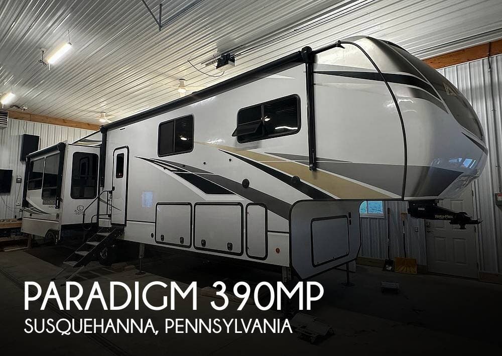 Email now about this 2021 Alliance RV Paradigm 390MP! Used 2021 Alliance RV Paradigm 390MP available in Susquehanna, Pennsylvania