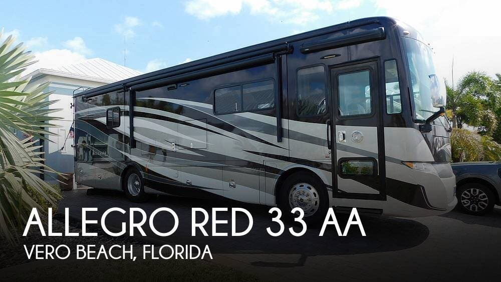 Email now about this 2018 Tiffin Allegro Red 33 AA! Used 2018 Tiffin Allegro Red 33 AA available in Vero Beach, Florida