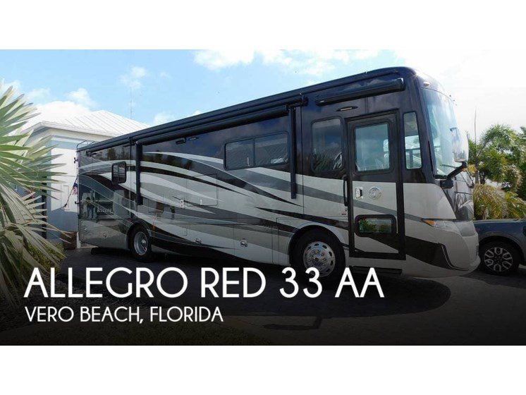 Email now about this 2018 Tiffin Allegro Red 33 AA! Used 2018 Tiffin Allegro Red 33 AA available in Vero Beach, Florida