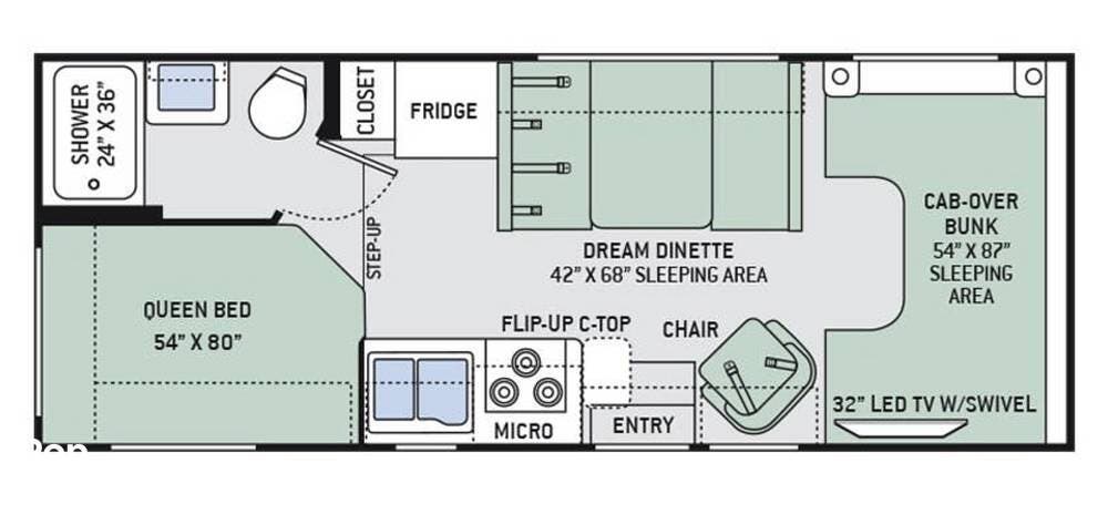 Used 2019 Thor Motor Coach Majestic 23A available in Olive Branch, Mississippi