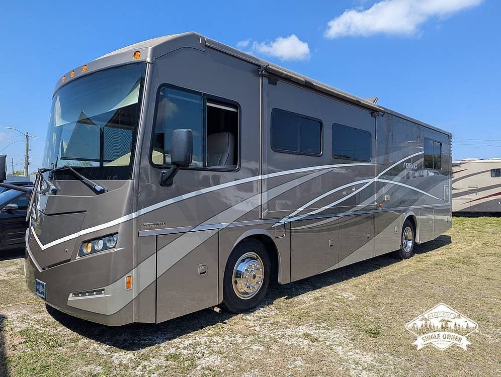 Call now about this 2017 Winnebago Forza 34T! 2017 Winnebago Forza 34T - Used Diesel Pusher For Sale by Pop RVs in Punta Gorda, Florida features Slideout, Leveling Jacks, Air Conditioning, Generator, Awning
