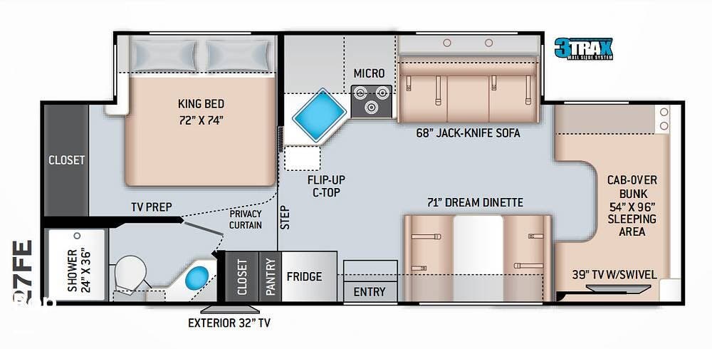 Used 2021 Thor Motor Coach Freedom Elite 27FE available in Chilton, Wisconsin