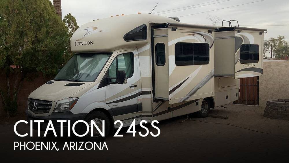 Email now about this 2016 Thor Motor Coach Citation 24SS! Used 2016 Thor Motor Coach Citation 24SS available in Phoenix, Arizona