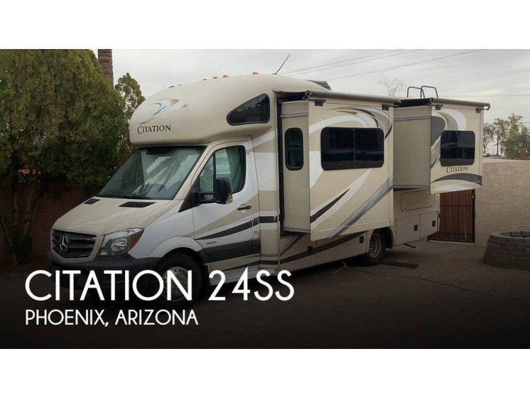 Email now about this 2016 Thor Motor Coach Citation 24SS! Used 2016 Thor Motor Coach Citation 24SS available in Phoenix, Arizona