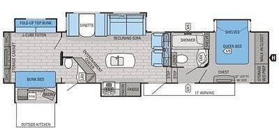 Used 2015 Jayco Eagle Premier 375BHFS available in Vista, California
