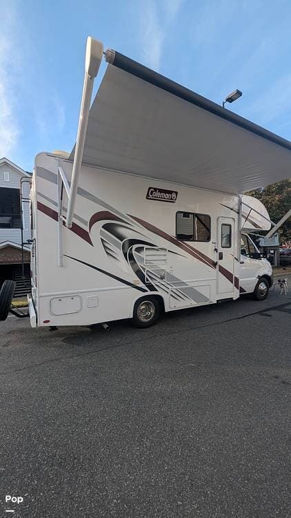 Call now about this 2021 Thor Motor Coach Coleman 24EQ! 2021 Thor Motor Coach Coleman 24EQ - Used Class C For Sale by Pop RVs in Mooresville, North Carolina features Awning, Generator, Slideout, Air Conditioning