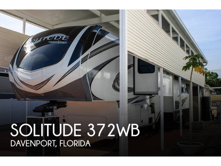 Email now about this 2022 Grand Design Solitude 372WB! Used 2022 Grand Design Solitude 372WB available in Davenport, Florida