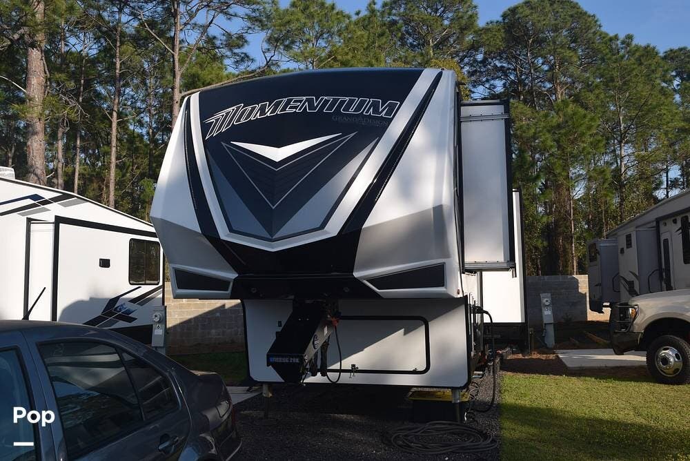 Contact us now about this 2021 Grand Design Momentum 395MS! 2021 Momentum 395MS by Grand Design from Pop RVs in Mobile, Alabama