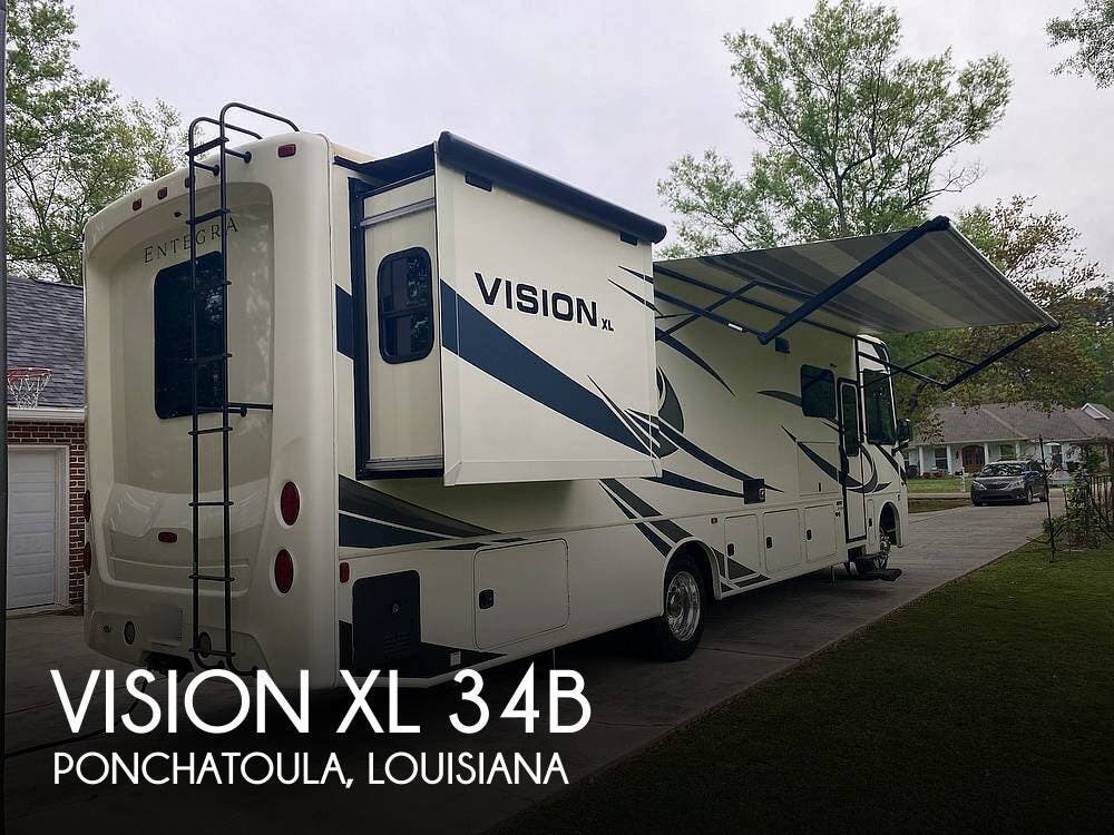 Email now about this 2021 Entegra Coach Vision XL 34B! Used 2021 Entegra Coach Vision XL 34B available in Ponchatoula, Louisiana