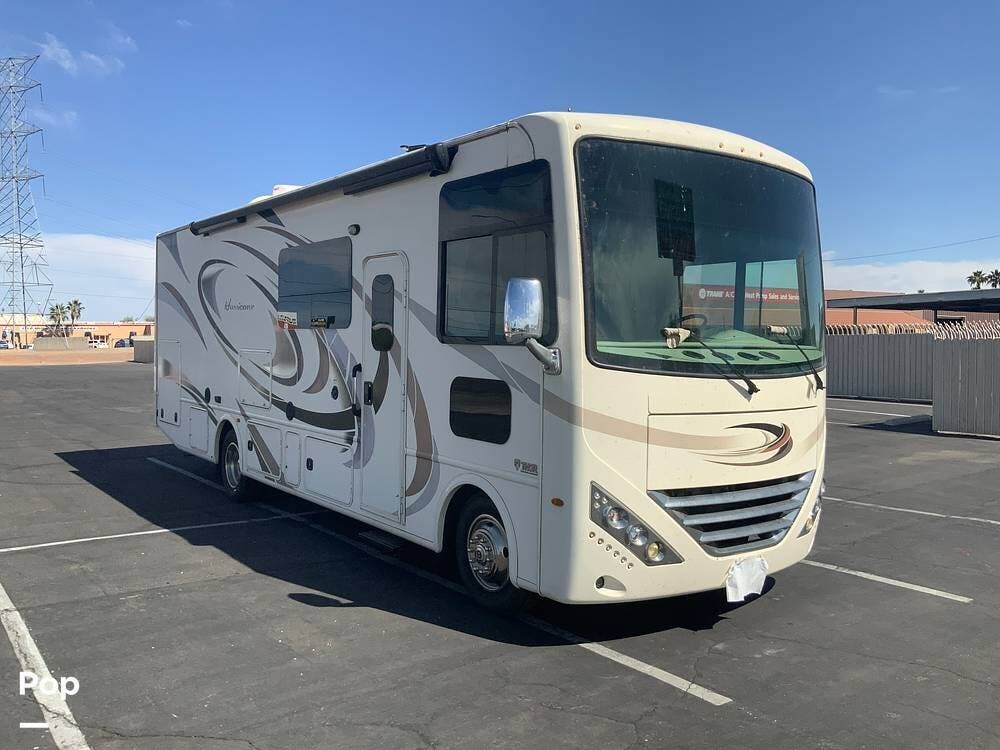 Call now about this 2017 Thor Motor Coach Hurricane 29M! 2017 Thor Motor Coach Hurricane 29M - Used Class A For Sale by Pop RVs in Mesa, Arizona features Generator, Air Conditioning, Slideout, Leveling Jacks, Awning