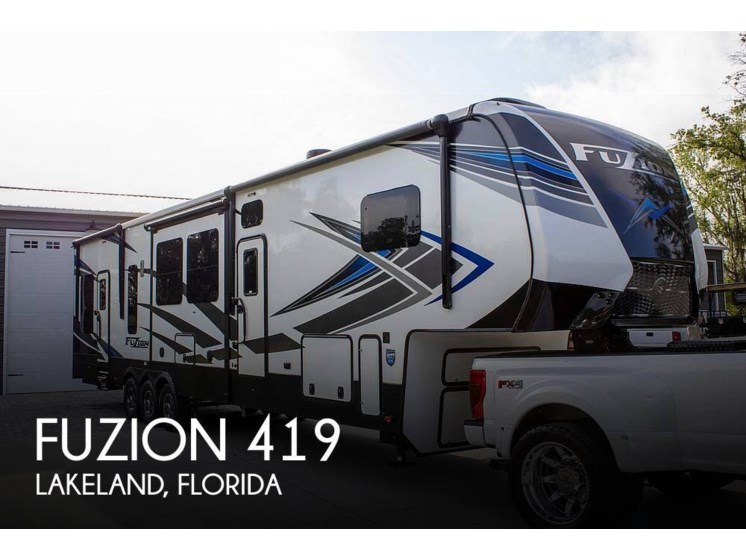 Email now about this 2021 Keystone Fuzion 419! Used 2021 Keystone Fuzion 419 available in Lakeland, Florida