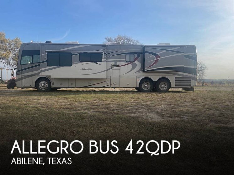 Email now about this 2006 Tiffin Allegro Bus 42QDP! Used 2006 Tiffin Allegro Bus 42QDP available in Abilene, Texas