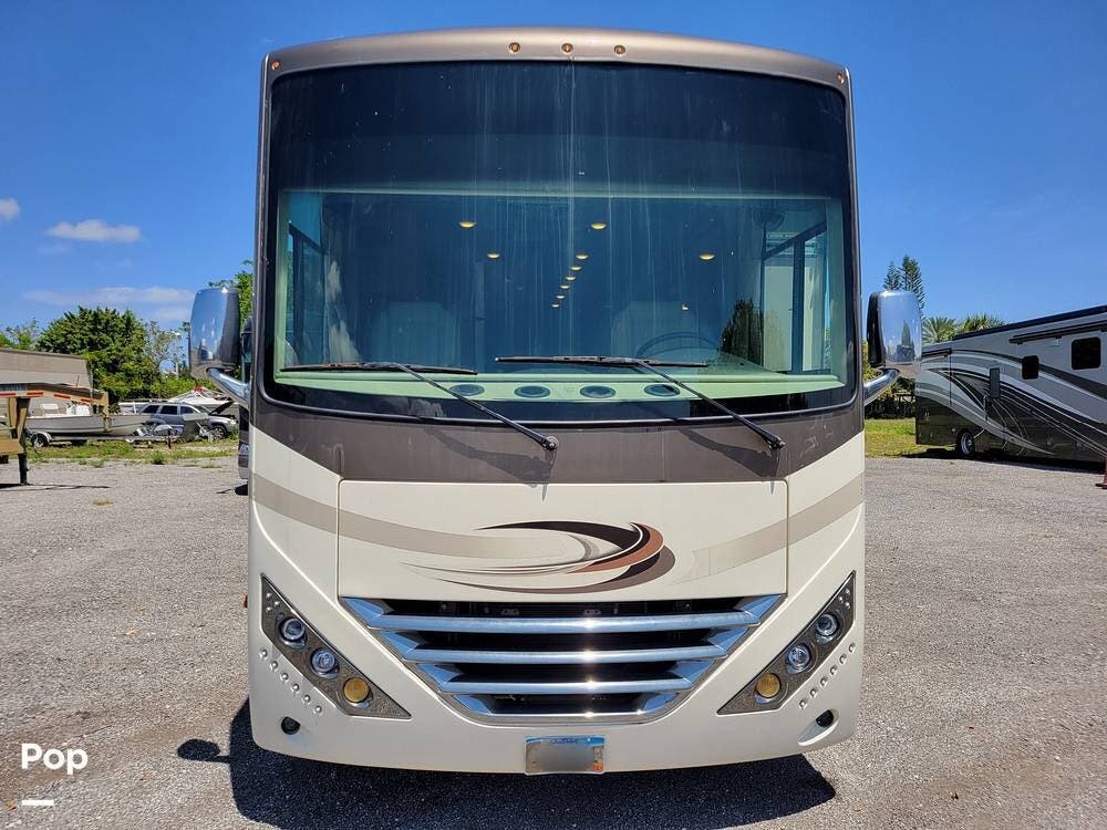 Call now about this 2017 Thor Motor Coach Hurricane 34F! 2017 Thor Motor Coach Hurricane 34F - Used Class A For Sale by Pop RVs in Pompano Beach, Florida features Generator, Leveling Jacks, Awning, Slideout, Air Conditioning