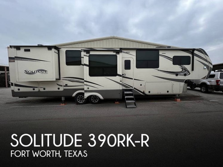 Email now about this 2021 Grand Design Solitude 390RK-R! Used 2021 Grand Design Solitude 390RK-R available in Fort Worth, Texas