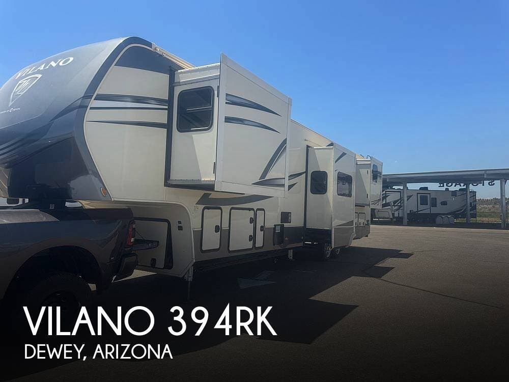 Email now about this 2022 Vanleigh Vilano 394RK! Used 2022 Vanleigh Vilano 394RK available in Dewey, Arizona