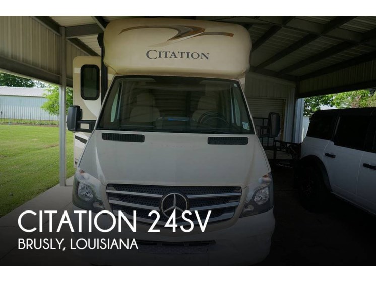 Email now about this 2017 Thor Motor Coach Citation 24SV! Used 2017 Thor Motor Coach Citation 24SV available in Brusly, Louisiana