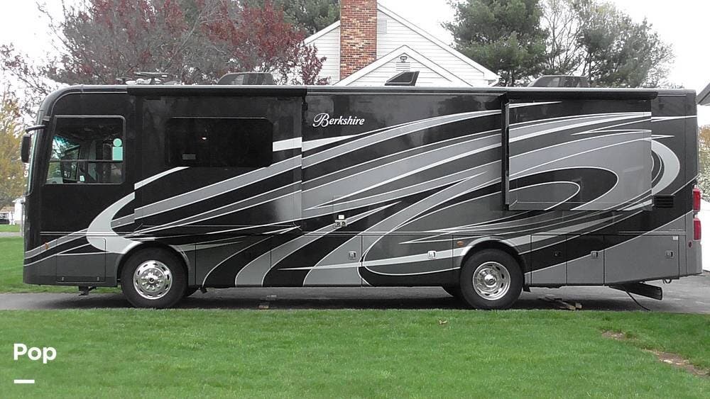 Call now about this 2022 Forest River Berkshire 34B! 2022 Forest River Berkshire 34B - Used Diesel Pusher For Sale by Pop RVs in Columbus, New Jersey features Awning, Air Conditioning, Slideout, Leveling Jacks, Generator