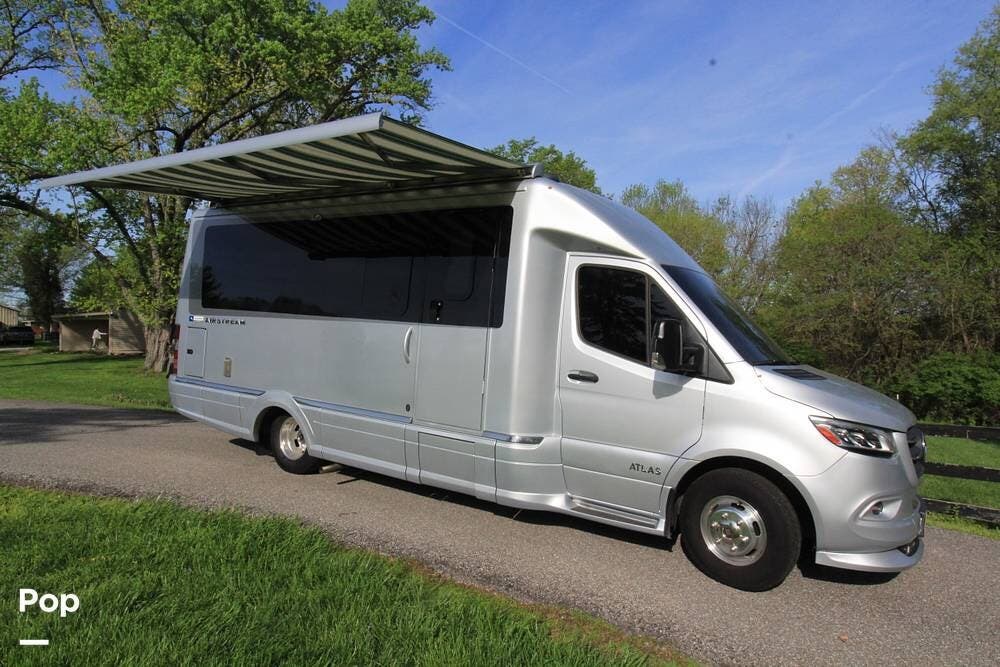 Contact us now about this 2022 Airstream Atlas Tommy Bahama Edition! 2022 Atlas Tommy Bahama Edition by Airstream from Pop RVs in Cincinnati, Ohio