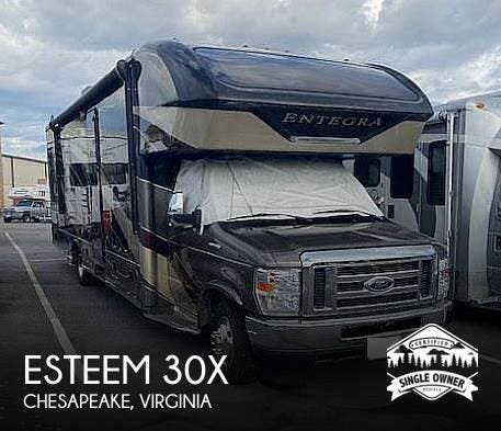 Email now about this 2019 Entegra Coach Esteem 30X! Used 2019 Entegra Coach Esteem 30X available in Chesapeake, Virginia
