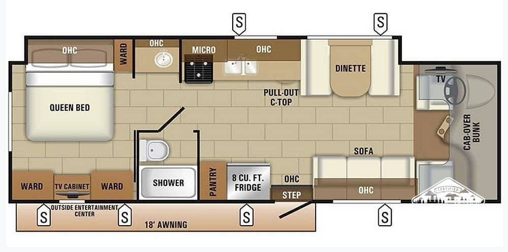 Call now about this 2019 Entegra Coach Esteem 30X! 2019 Entegra Coach Esteem 30X - Used Class C For Sale by Pop RVs in Chesapeake, Virginia features Air Conditioning, Generator, Leveling Jacks, Slideout, Awning