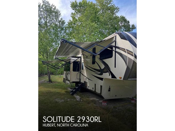 Email now about this 2019 Grand Design Solitude 2930RL! Used 2019 Grand Design Solitude 2930RL available in Hubert, North Carolina