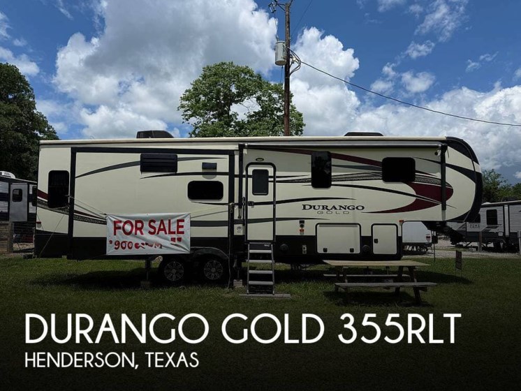 Email now about this 2016 K-Z Durango Gold 355RLT! Used 2016 K-Z Durango Gold 355RLT available in Henderson, Texas