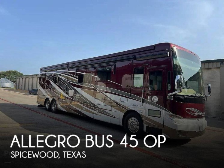 Email now about this 2016 Tiffin Allegro Bus 45 OP! Used 2016 Tiffin Allegro Bus 45 OP available in Spicewood, Texas
