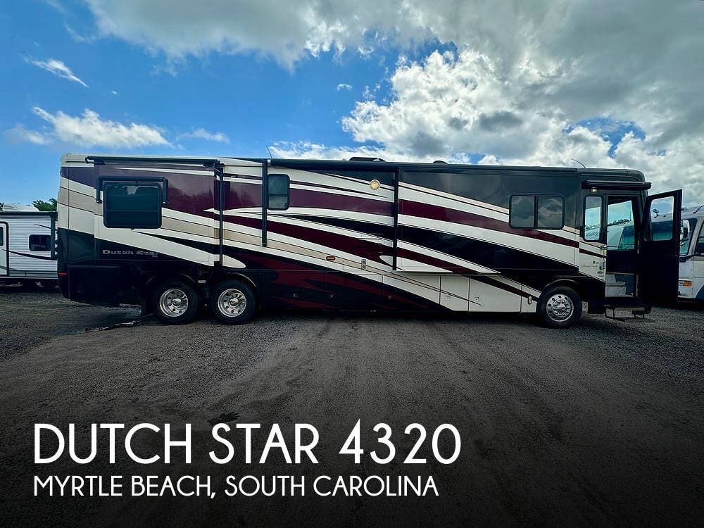 Email now about this 2008 Newmar Dutch Star 4320! Used 2008 Newmar Dutch Star 4320 available in Myrtle Beach, South Carolina