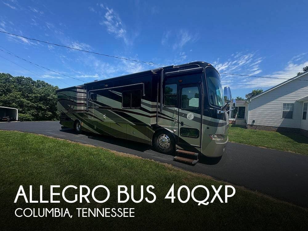 Email now about this 2010 Tiffin Allegro Bus 40QXP! Used 2010 Tiffin Allegro Bus 40QXP available in Columbia, Tennessee