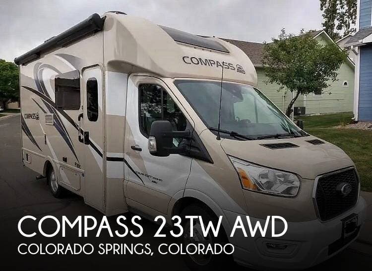 Email now about this 2021 Thor Motor Coach Compass 23TW AWD! Used 2021 Thor Motor Coach Compass 23TW AWD available in Colorado Springs, Colorado