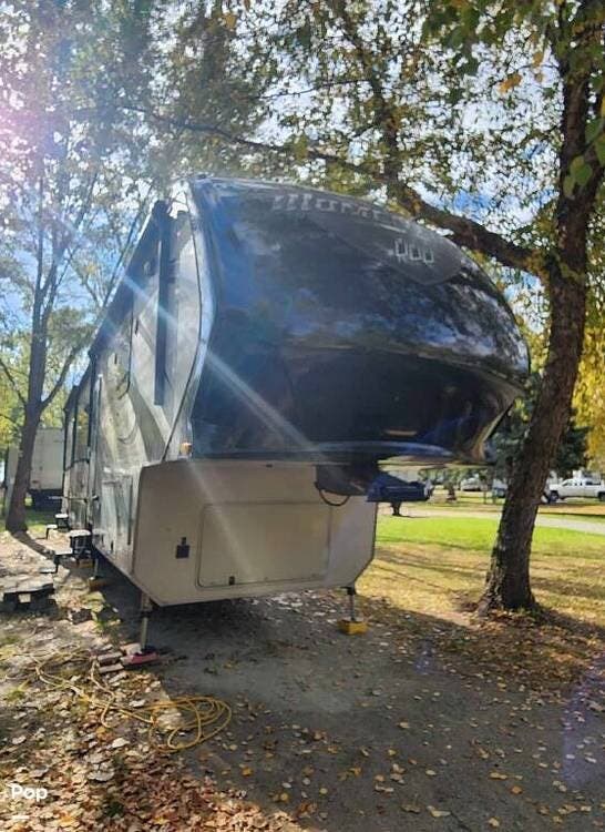 Contact us now about this 2015 Grand Design Momentum 385TH! 2015 Momentum 385TH by Grand Design from Pop RVs in Waterford, Wisconsin