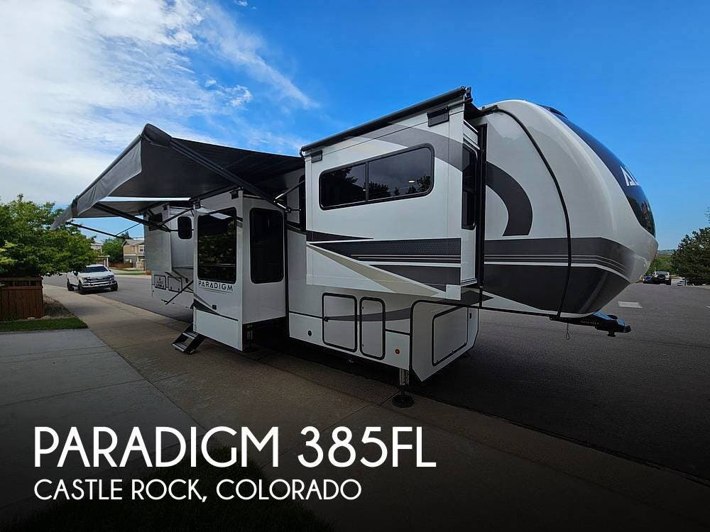 Email now about this 2023 Alliance RV Paradigm 385FL! Used 2023 Alliance RV Paradigm 385FL available in Castle Rock, Colorado