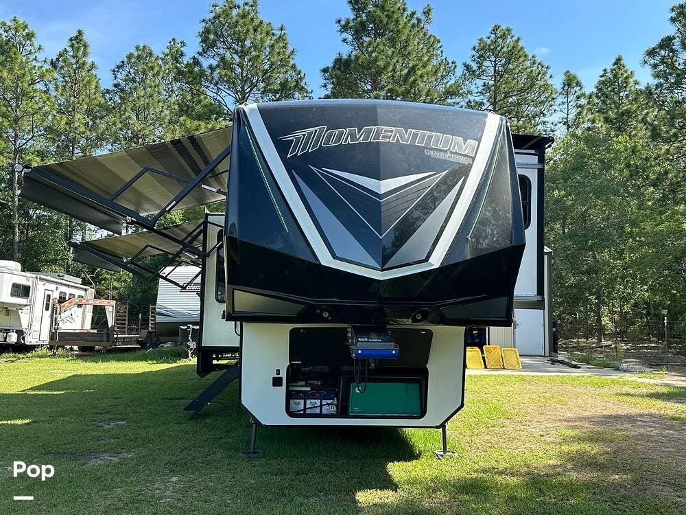 Contact us now about this 2021 Grand Design Momentum 397TH! 2021 Momentum 397TH by Grand Design from Pop RVs in Lexington, South Carolina