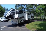 Call now about this 2016 Grand Design Momentum 385TH! 2016 Grand Design Momentum 385TH - Used Toy Hauler For Sale by Pop RVs in Brooklyn, Connecticut features Slideout, Air Conditioning, Generator, Leveling Jacks, Awning