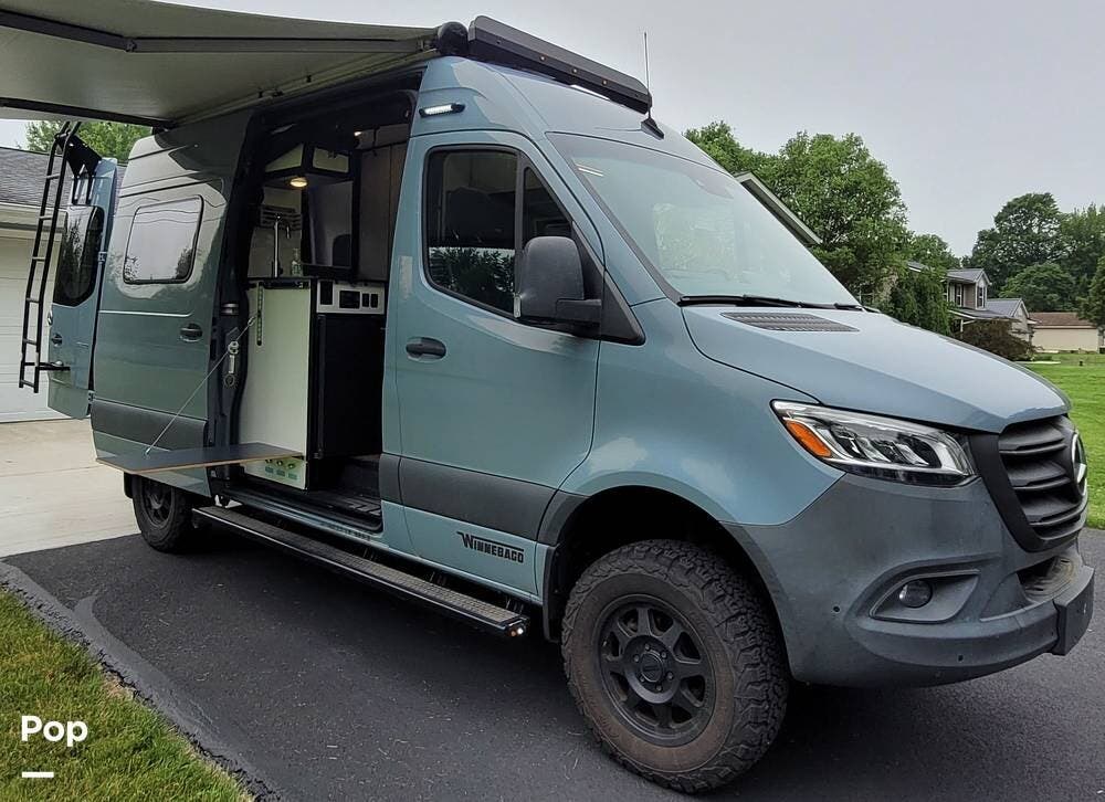 Call now about this 2023 Winnebago Revel 44E 4x4! 2023 Winnebago Revel 44E 4x4 - Used Class B For Sale by Pop RVs in Warren, Ohio features Air Conditioning, Awning