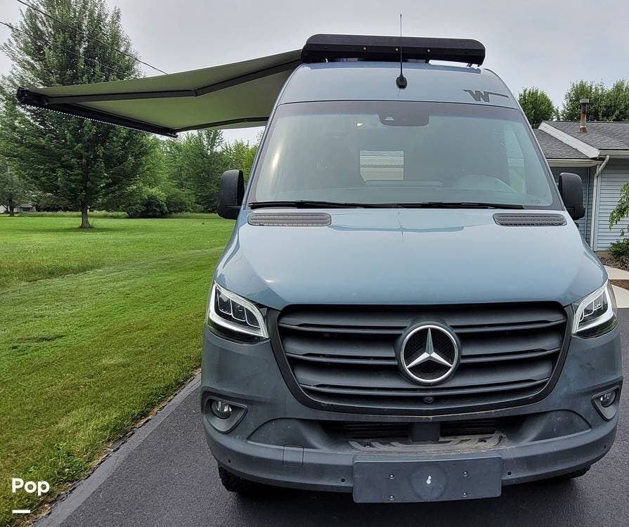 Contact us now about this 2023 Winnebago Revel 44E 4x4! 2023 Revel 44E 4x4 by Winnebago from Pop RVs in Warren, Ohio