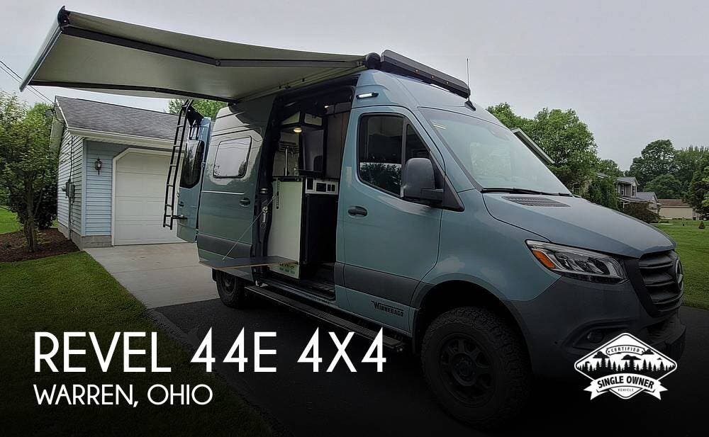 Email now about this 2023 Winnebago Revel 44E 4x4! Used 2023 Winnebago Revel 44E 4x4 available in Warren, Ohio